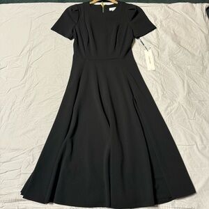 Black short sleeve Calvin Klein dress